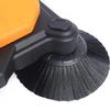 YIYIBYUS Hand-Push Sweeping Sweeper,26 Inch 15L Industrial Manual Push Sweeper Foldable Walk-Behind Floor Sweeping Machine for Clean up Garden Warehouse Road School Hotel view 4
