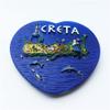 3D Crete Greece Fridge Magnet Travel Souvenir Gift Resin Hand Made Craft Collection view 2