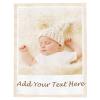 Edwiinsa Custom Blankets with Photo and Text, Personalized Throw Blankets for Kids/Adults, Fleece Flannel Blankets for Souvenirs/Gifts/Dogs/Famiily/Christmas/Baby Shower, 2 Photos, 60x80Inch view 2