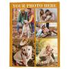 Edwiinsa Custom Blankets with Photo and Text, Personalized Throw Blankets for Kids/Adults, Fleece Flannel Blankets for Souvenirs/Gifts/Dogs/Famiily/Christmas/Baby Shower, 3 Photos, 50x60Inch view 3