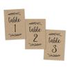 25 Kraft Advice Cards for Bride and Groom, 25 Number Double Sided Signs for Wedding Reception, 24 Wedding Thank You Cards Wedding Shower Games, Marriage Advice for Newlyweds, Wedding Table Decoration view 4