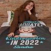 2024 Personalized Graduation Blanket, Custom Class Year Congratulations Gift Gesture for The One Who is Achieving Success & Getting Graduated, Super Soft Blanket view 3