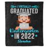 2024 Personalized Graduation Blanket, Custom Class Year Congratulations Gift, Gesture for The One Who is Achieving Success & Getting Graduated, Super Soft Blanket (Design 3, Queen- 60"x80" (Inches)) view 1