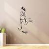 Woman Women Running Jog Quote Wall Sticker Room Vinyl Wall Art Decals Sport Activities/ Running Fitness Inspiration Training Home Gym Vinyl Stickers Motivational Wall Art Decoration Size (40x24 inch) view 3