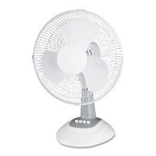 Dormo 12in. Oscillating Fan- 3 Speeds- 13-.94in.x11-.50in.x1-.50in.- LGY