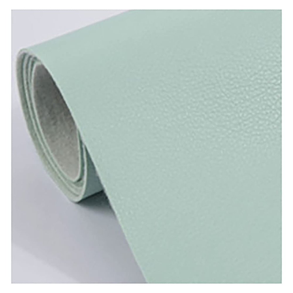 GERYUXA Self-Adhesive Leather FabricSelf-AdhesivePatches. Choose Size/Design. First-Aid, Car Seats, Handbags, Jackets Leather Patch Repair(Size:1.37x1m,Color:Green)