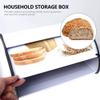 1 Stainless Steel Bread Box for Kitchen Counter-White view 2