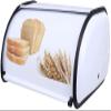 1 Stainless Steel Bread Box for Kitchen Counter-White view 3
