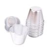 10pcs per lot Various Design Fluted Edge Wavy Flower Cup Boat Round Shape Aluminium Tart Mould Jelly Pudding Cup Cupcake Mold Baking (C09) view 1