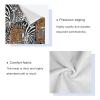 ALAZA Zebra Leopard Print Vintage Soft 3 Piece Bath Towels Set for Bathroom Spa Hotel, 1 Bath Towel+ 1 Hand Towel+ 1 Washcloth view 4