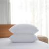 Acanva Hotel Quality Bed Pillows for Sleeping,Premium 3D Plush Fiber-Reduces Neck Pain,Breathable Cooling Cover Skin-Friendly, Standard (Pack of 2), White 2 Count view 1