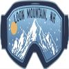 Loon Mountain New Hampshire Ski Adventures Souvenir 2 Inch Fridge Magnet Goggle Design view 1