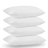 Acanva Down Hotel Quality Bed Pillows for Sleeping,Premium 3D Plush Fiber-Reduces Neck Pain,Breathable Cooling Cover Skin-Friendly, Standard (Pack of 4), White 4 Count view 1