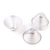 10pcs per lot Various Design Fluted Edge Wavy Flower Cup Boat Round Shape Aluminium Tart Mould Jelly Pudding Cup Cupcake Mold Baking (C22) view 3