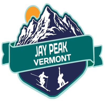 Jay Peak Vermont Ski Adventures Souvenir 2 Inch Fridge Magnet Mountain Design