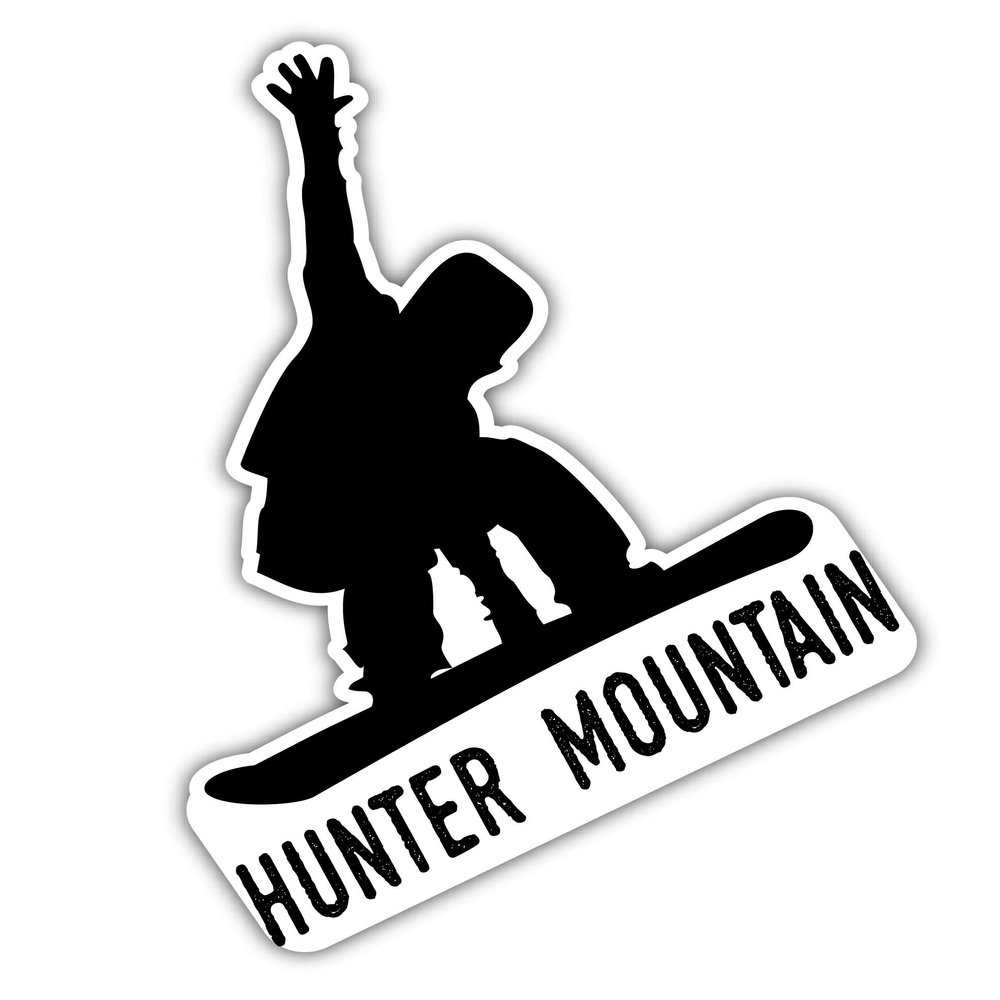 Hunter Mountain New York Ski Adventures Souvenir 2 Inch Fridge Magnet Board Design