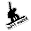 Hunter Mountain New York Ski Adventures Souvenir 2 Inch Fridge Magnet Board Design view 1