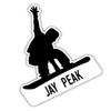 Jay Peak Vermont Ski Adventures Souvenir 2 Inch Fridge Magnet Board Design view 1
