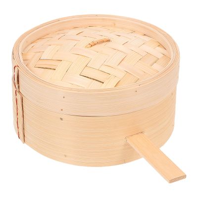 Cabilock 1pc Steamer Basket for Cooking Dumplings Dim Sum and Healthy Meals Traditional Steamer for Home Use Retains Nutrients for Chinese Cuisine