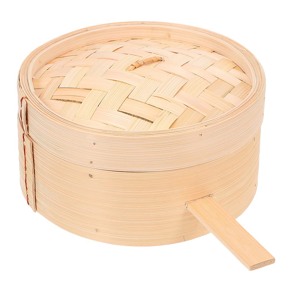 Cabilock 1pc Steamer Basket for Cooking Dumplings Dim Sum and Healthy Meals Traditional Steamer for Home Use Retains Nutrients for Chinese Cuisine