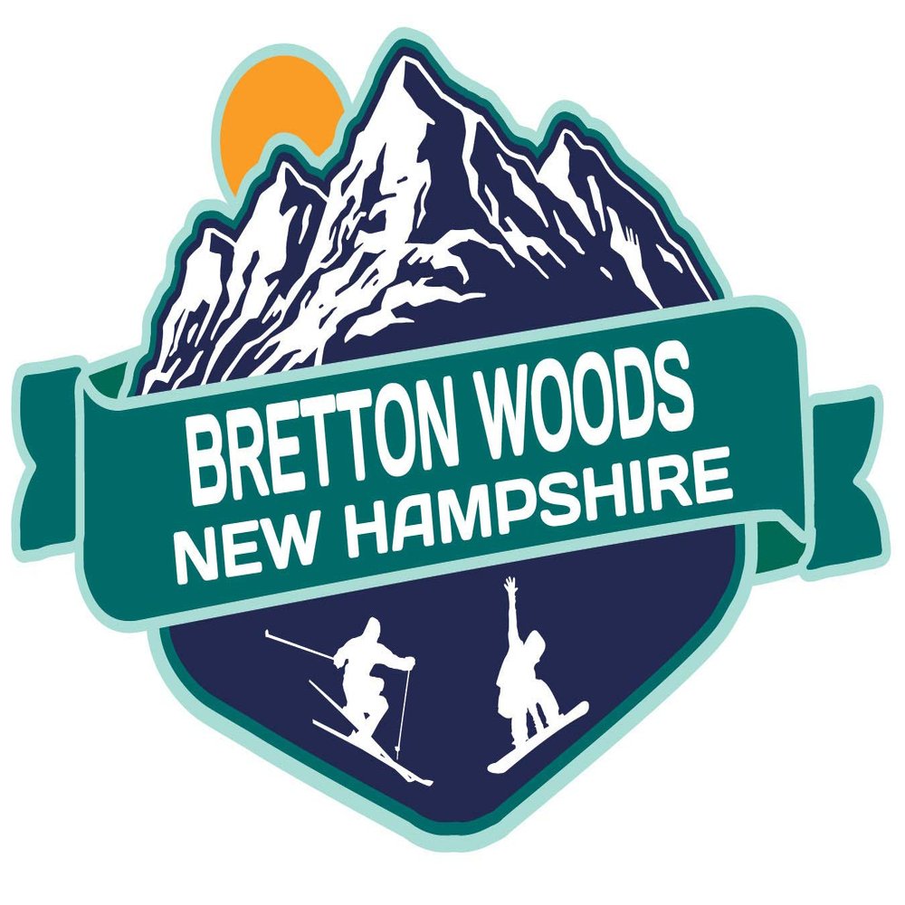 Bretton Woods New Hampshire Ski Adventures Souvenir 2 Inch Fridge Magnet Mountain Design