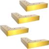 GFBHD Elegant Upholstery Furniture Legs 4 Pcs Gold Furniture Support Feet | Stainless Steel Thickened Replacement Cabinet Legs | Furniture Risers for Sofa Coffee Table Bedside Table view 1