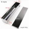 5 Styles Long Design Half Round Sylinder Shape Stainless Steel Bread Mold Metal Cake Mould Toast Box Loaf Pan Tin DIY Bakeware (38.5cm) view 2