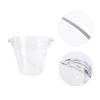 1pc Acrylic Ice Bucket Ice Bucket ice Cooler Bucket ice Holder Freezer Bucket ice Container Beverage Spittoon Transparent Ice Bucket bar ice Bucket ice Wine Barrel Beer view 2