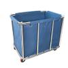 11.35 Bushel Industrial Rolling Laundry Cart,Laundry Basket Bulk Truck Commercial Household,Large Heavy Duty Laundry hampers with Wheels,35.4''Lx25.6''WX31.5''H,400L view 1