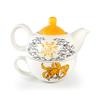 Just Funky Naruto Shippuden Tea Cup Set 2 with Teacup and Kettle | 15 Oz TeaCup Featuring The Nine-Tail Fox  Kurama | Anime | Kitchen Deco | Naruto Tea Cup Set | Officially Licensed | By view 1