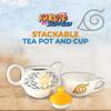 Just Funky Naruto Shippuden Tea Cup Set 2 with Teacup and Kettle | 15 Oz TeaCup Featuring The Nine-Tail Fox  Kurama | Anime | Kitchen Deco | Naruto Tea Cup Set | Officially Licensed | By view 3