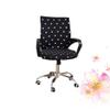 FAVOMOTO Armchair Slipcover Dot Pattern Stretch Cover for Office Chairs Removable Machine Washable Comfortable for Desk Chairs view 2