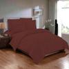 100% Organic Cotton 5 Piece Down Alternative Comforter Set 500 GSM King/Cal-King | Plum Decorative Diamond Pattern Best Comforter Collection-1 Box Stitched Comforter with 4 Pillow Shams view 1