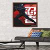 Trends International G.I. Joe: Snake Eyes - Pose Wall Poster, 34L x 22.4W, Mahogany Framed Version view 2