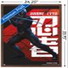 Trends International G.I. Joe: Snake Eyes - Pose Wall Poster, 34L x 22.4W, Mahogany Framed Version view 3