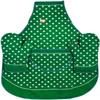 Polish Pottery 29-inch Apron with 2 Mitts Set (Green Theme) + Certificate of Authenticity view 2