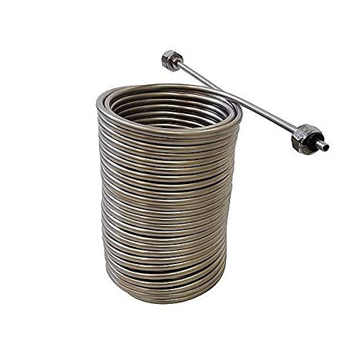 NY Brew Supply Jockey Box Compact Coil - 5/16" x 75' - Right Hand Coil