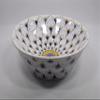 16" ROUND TALAVERA SINK ceramic bathroom vessel sink, mexican handmade folk art view 1