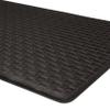Achim Home Furnishings Woven-Embossed Faux-Leather Anti-Fatigue Mat - 20in x 39in - Black view 4