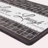 ACHIM Anti-Fatigue Floor Comfort Mat - 18 x 30 Inch (Live, Love, Laugh Charcoal) - Waterproof Non-Slip Rug - Easy to Clean Cushioned Mat for Kitchen, Bathroom, Standing Desk & Office Home Decor view 3