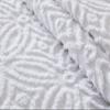 Beatrice Home Fashions Wedding Ring Chenille Bedspread, Full, White + 2 Wedding Ring Chenille Pillow Shams, Standard,White view 2
