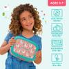 Bentgo Kids Prints Leak-Proof, 5-Compartment Bento-Style Kids Lunch Box - Ideal Portion Sizes for Ages 3-7, Durable, Drop-Proof, Dishwasher Safe, & PFAS & BPA-Free Materials (Llamas) view 3