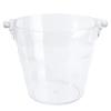 1pc Large Capacity Transparent Ice Bucket for Wine Beer Ice Container for Parties Restaurants Bars Buffets Easy to Clean Design view 1