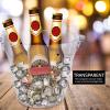 1pc Large Capacity Transparent Ice Bucket for Wine Beer Ice Container for Parties Restaurants Bars Buffets Easy to Clean Design view 2