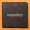 1964 Ford Galaxie 500: Classic Car Coasters with Space-Age Style - Square Slate - Set of 8 view 2