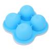 Alvinlite 4 Hole Portable Silicone Egg Bites Mold Rack Steamer for Reusable Pressure Cooker Accessories Blue view 3