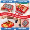 Bentgo Kids Prints Leak-Proof, 5-Compartment Bento-Style Kids Lunch Box - Ideal Portion Sizes for Ages 3-7, Durable, Drop-Proof, Dishwasher Safe, & PFAS & BPA-Free Materials (Trucks) view 4