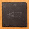 A Blast from The Past: 1916 Ford Model T Coasters for Car Enthusiasts - Square Slate - Set of 4 view 2