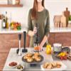 Braun Multiquick 5 Vario Hand Blender (SS Blending Shaft+1.5C Chopper+ Masher + Whisk+ Beaker), MQ5027, Black view 4