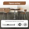 Table Pedestal Stand, 2228In Adjustable Height T-able Legs Aluminum Alloy table Legs and Bases Adjustable P-edestal Marine Caravan Motorhome t-able pedestal Stand Base, for RV Boat Yacht view 3